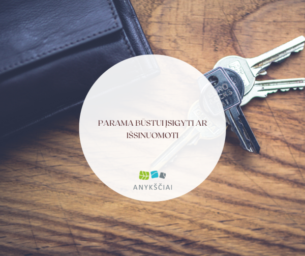 Parama būstui įsigyti ar išsinuomoti