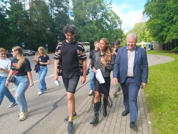 Anykščiuose filmuojama laida „Maisto kelias. Miestų receptai“!