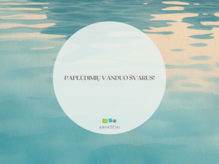 Paplūdimių vanduo švarus!