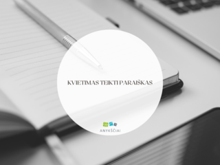 Kvietimas teikti paraiškas 