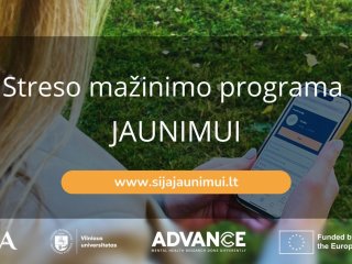 Prasideda nacionalinė iniciatyva „Sija“ – unikali streso mažinimo programa jaunimui