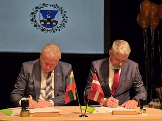 Anykščiai ir Dobelė žengia draugystės bei bendradarbiavimo keliu