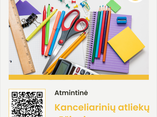 Mokslo metų pradžia: dėmesys atsakingam kanceliarinių priemonių naudojimui ir rūšiavimui