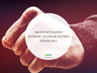 Smurtinio elgesio artimoje aplinkoje keitimo programa.