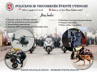 POLICIJOS IR VISUOMENĖS ŠVENTĖ