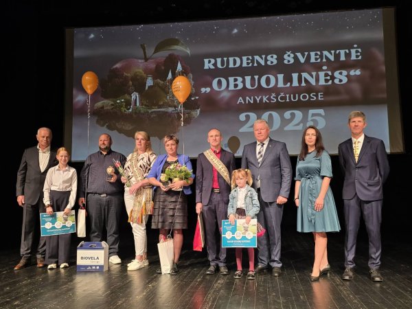 Anykščiuose pagerbti 2025 metų ūkiai