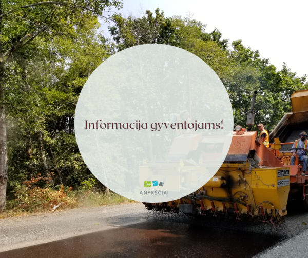 Informacija gyventojams!
