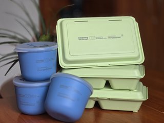 Anykščių daugkartinio naudojimo indų sistema maisto išsinešimui