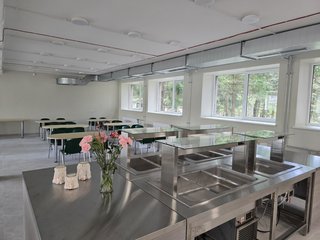 Anykščių A. Vienuolio progimnazijoje baigtas valgyklos kapitalinis remontas