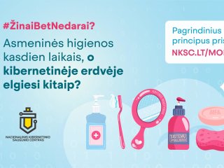 NKSC blokuoja kenkėjiškas svetaines, bet gyventojams vis dar trūksta kibernetinės higienos 