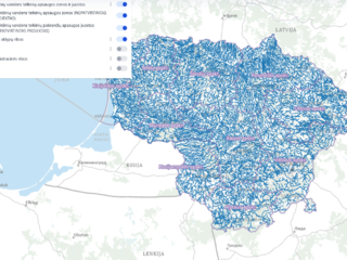 Informacinis pranešimas  apie planuojamą tvirtinti paviršinių vandens telkinių apsaugos zonų ir...