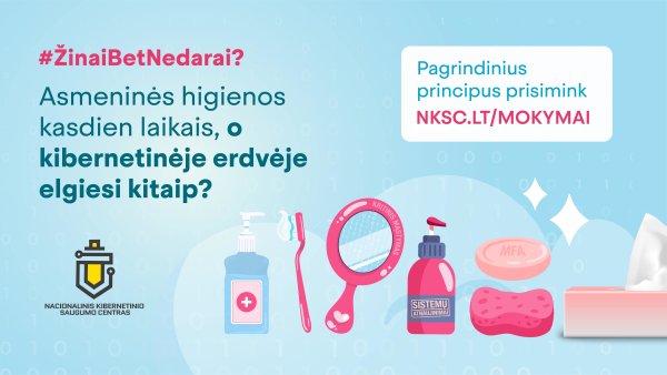 NKSC blokuoja kenkėjiškas svetaines, bet gyventojams vis dar trūksta kibernetinės higienos