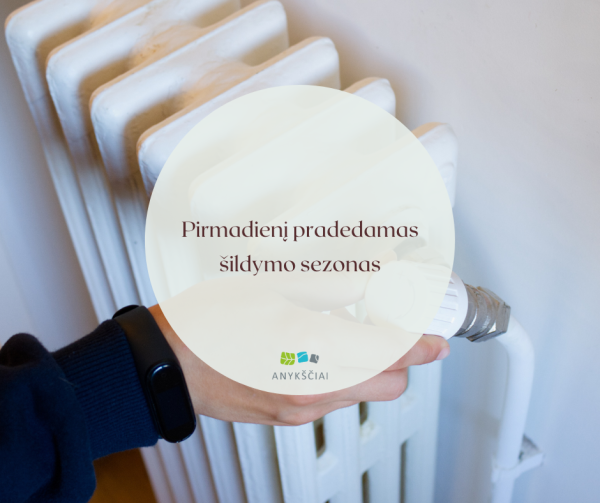 Pirmadienį, spalio 6 d., Anykščiuose pradedamas šildymo sezonas.