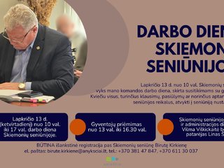 KVIETIMAS SKIEMONIŲ SENIŪNIJOS GYVENTOJAMS