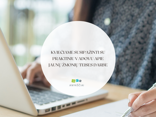 Kviečiame susipažinti su praktiniu vadovu apie jaunų žmonių teises darbe