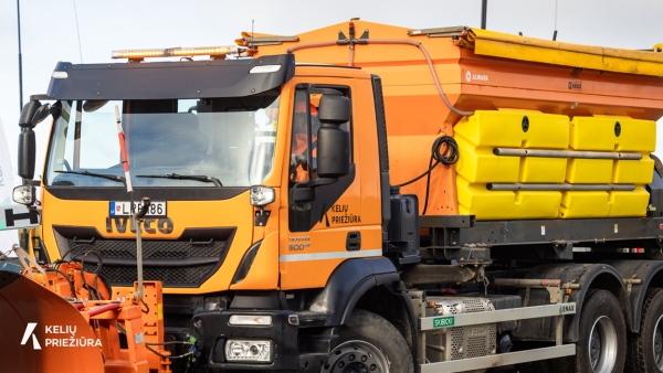 AB „Kelių priežiūra“ skelbia barstytuvų vardų konkurso nugalėtojus