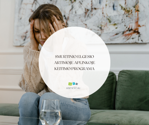 Smurtinio elgesio artimoje aplinkoje keitimo programa