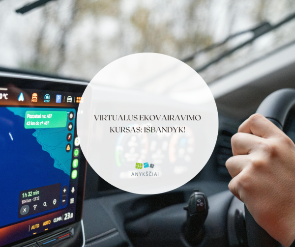 Virtualus ekovairavimo kursas: išbandyk!
