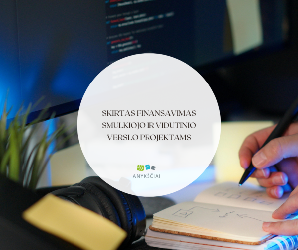 SKIRTAS FINANSAVIMAS SMULKIOJO IR VIDUTINIO VERSLO PROJEKTAMS