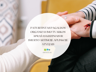 Patvirtintas pagalbos organizavimo tvarkos aprašas kriziniais ir smurto artimoje aplinkoje atvejais