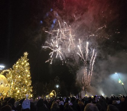 2025-12-05 Kalėdų eglės įžiebimo šventė