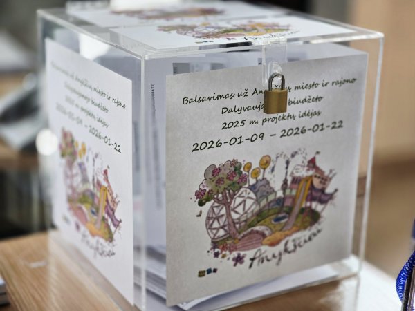 ANYKŠČIŲ RAJONO GYVENTOJAI, JŪSŲ BALSAS SVARBUS!