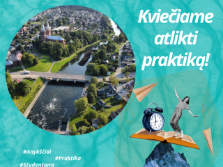 KVIETIMAS ATLIKTI PRAKTIKĄ