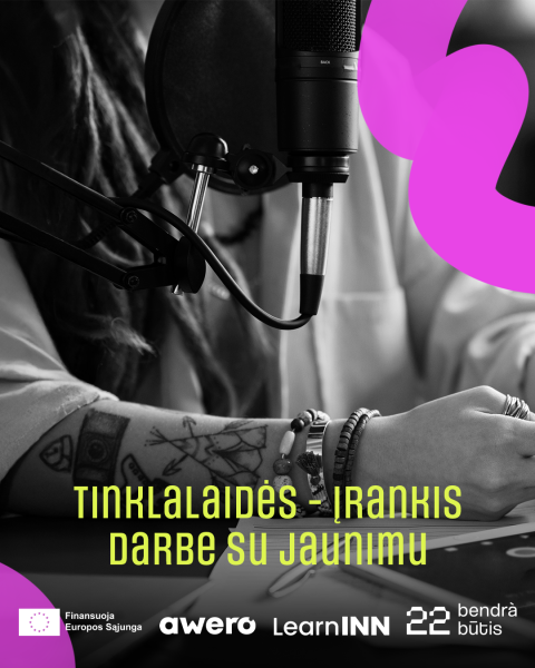 Kvietimas jaunimo darbuotojams ir su jaunimu dirbantiems specialistams