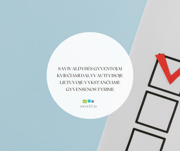 Savivaldybės gyventojai kviečiami dalyvauti visoje Lietuvoje vykstančiame gyvensenos tyrime