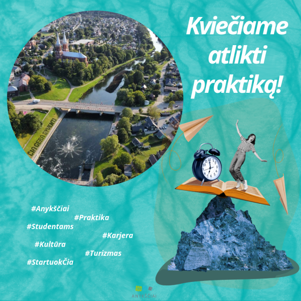 KVIETIMAS ATLIKTI PRAKTIKĄ