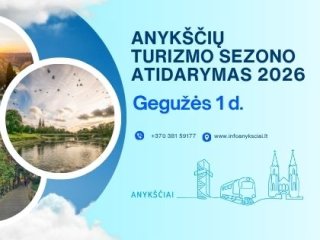 Anykščių manifestas vasarai: gegužės 1-oji žymi kurortinio „sulėtėjimo“ ir nuotykių pradžią