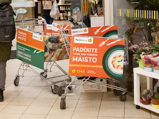 Jubiliejinė „Maisto banko“ akcija: siekiama surinkti rekordinį kiekį – 350 000 vienetų maisto
