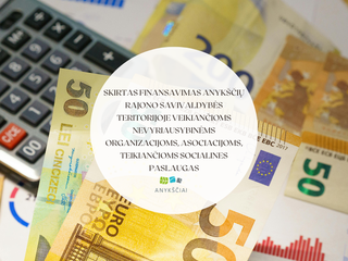 SKIRTAS FINANSAVIMAS ANYKŠČIŲ RAJONO SAVIVALDYBĖS TERITORIJOJE VEIKIANČIOMS NEVYRIAUSYBINĖMS...
