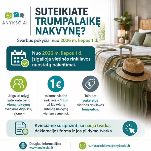 Nuo liepos 1 d. įsigalioja vietinės rinkliavos tvarkos pakeitimai