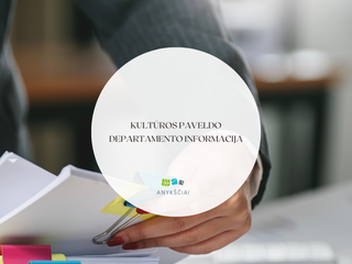 Kultūros paveldo departamento informacija