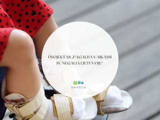 Projektas „Pagalba vaikams su negalia Lietuvoje“ 