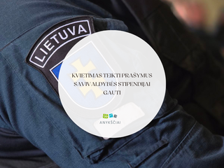 KVIETIMAS TEIKTI PRAŠYMUS SAVIVALDYBĖS STIPENDIJAI GAUTI