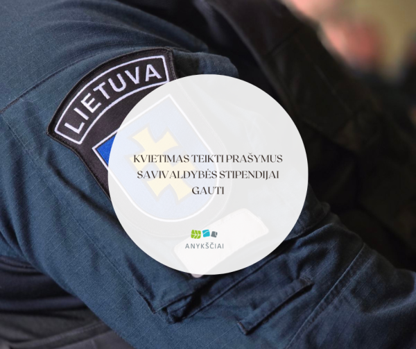 KVIETIMAS TEIKTI PRAŠYMUS SAVIVALDYBĖS STIPENDIJAI GAUTI