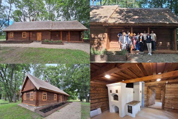 Sutvarkyta Maleišių etnoarchitektūrinė sodyba