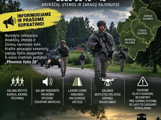 Gyventojų dėmesiui!