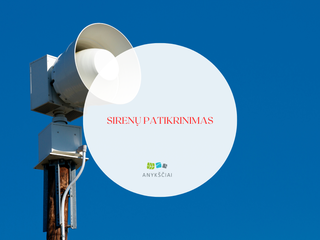 SIRENŲ PATIKRINIMAS