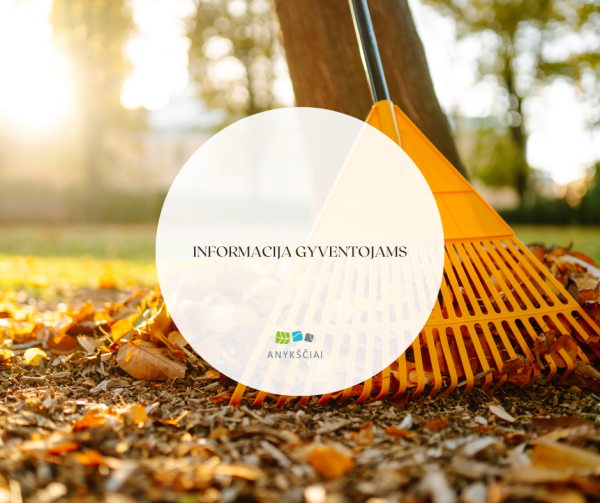 INFORMACIJA GYVENTOJAMS
