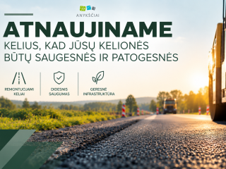 Dėl planuojamų kelio darbų Vaidlonių gyvenvietėje