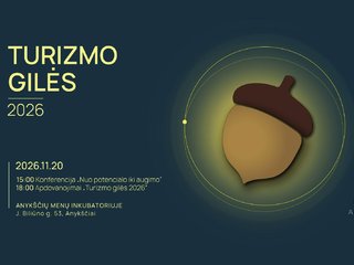 „Turizmo gilės 2026“ – kviečiame balsuoti už labiausiai įkvepiančius Anykščių krašto turizmo kūrėjus