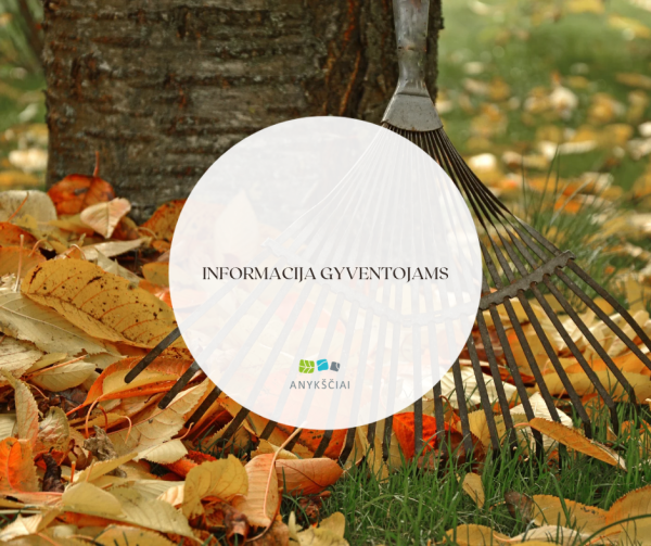 INFORMACIJA GYVENTOJAMS